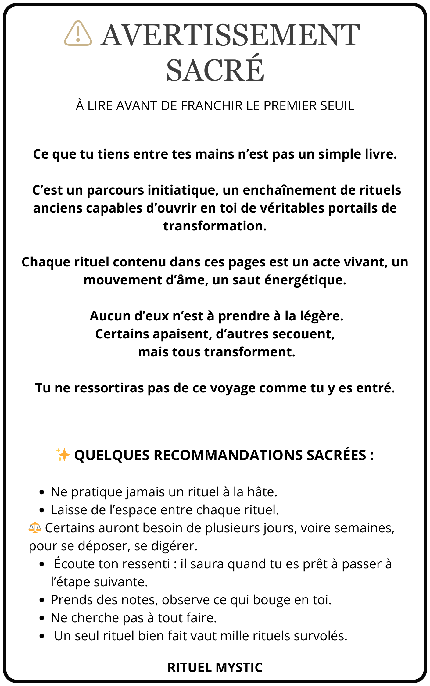 E-book Guide sacré des rituels Ancestraux